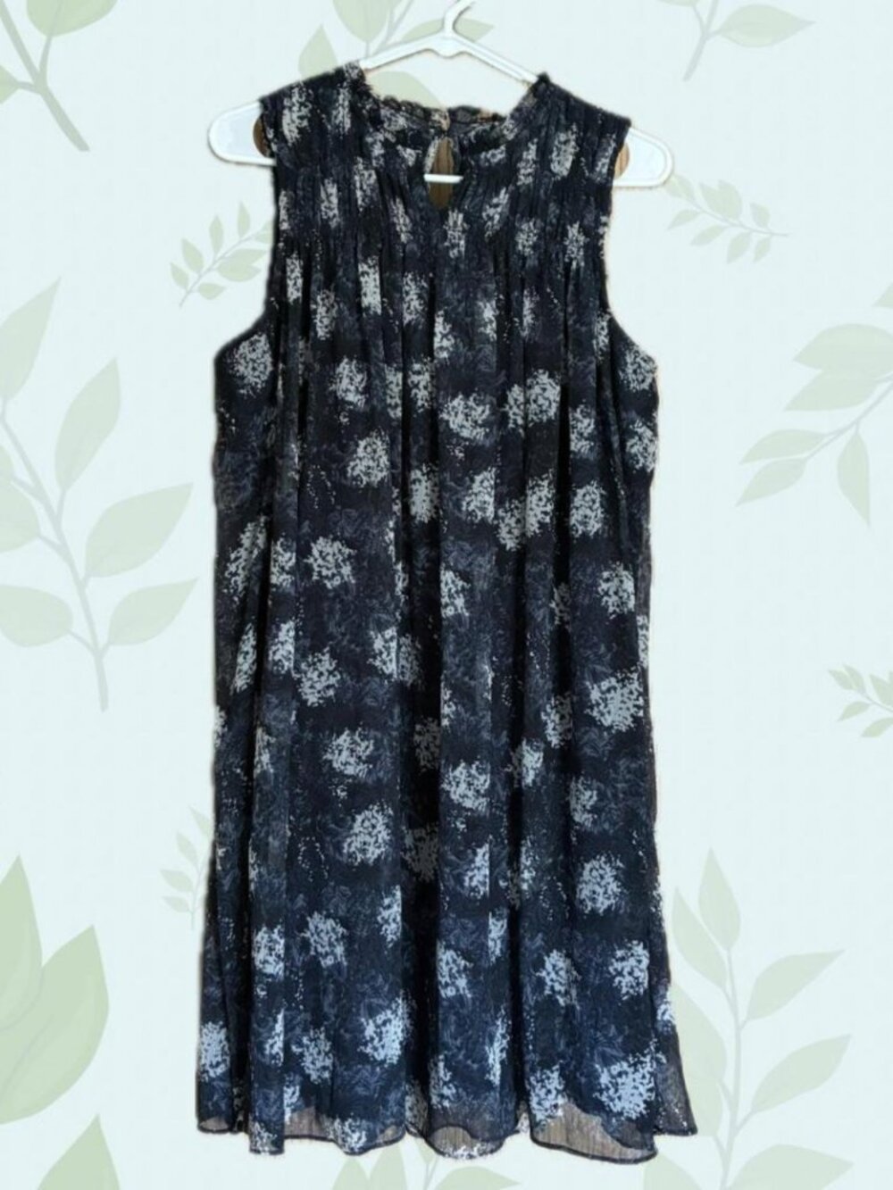 Joie Women's Black and Navy Dress